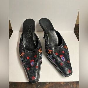 Salpy Floral Heels